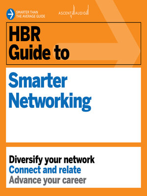 cover image of HBR Guide to Smarter Networking